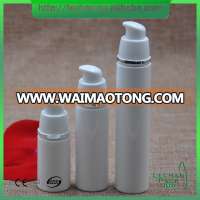 Factory price low price plastic cosmetic bottles airless pump sprayer bottles with pump dispenser for skin care products