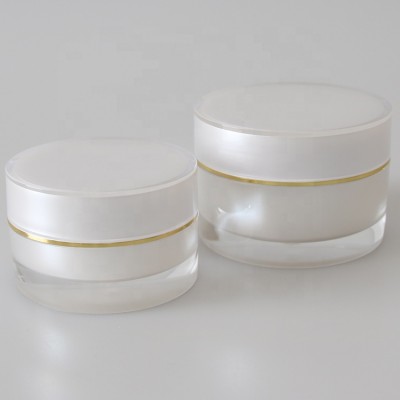 Acrylic Jar Cosmetic Good Jar Best Quality Luxury Acrylic Plastic Cream Jar 15g 30g 50g