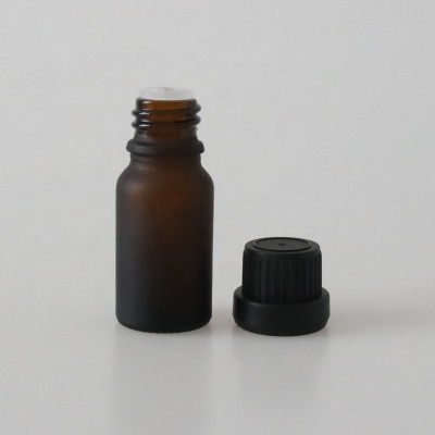 Essential oil cosmetic packaging 10ml 15ml 30ml amber glass bottle for body oil