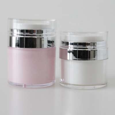 Acrylic Airless Cream Jar Skin Care Cream Acrylic Airless Pump Lotion Jar