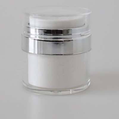 15 ml 30 ml 50 ml White Cosmetic Airless Cream Jar 50ml airless pump bottle