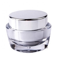 15ml acrylic transparent lid jars acrylic powder nail jar for cream