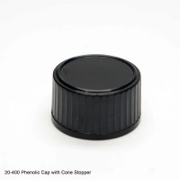 18/400 Phenolic cosmetic essential oil bottle plastic cap lid with cone stopper